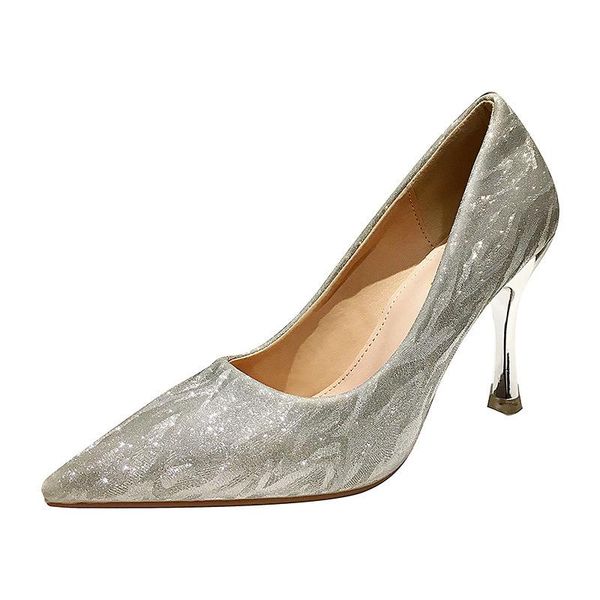 dress shoes women 9cm 6cm heel high single wild shallow mouth heels fine pointed, Black
dress shoes women 9cm 6cm heel high single wild shallow mouth heels fine pointed, Black