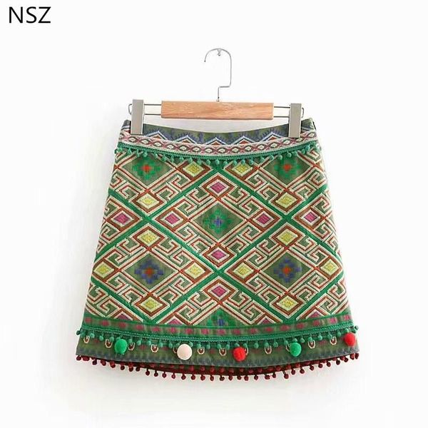 skirts nsz women cotton mini skirt autumn winter 2021 embroidery geometric short style, Black
skirts nsz women cotton mini skirt autumn winter 2021 embroidery geometric short style, Black