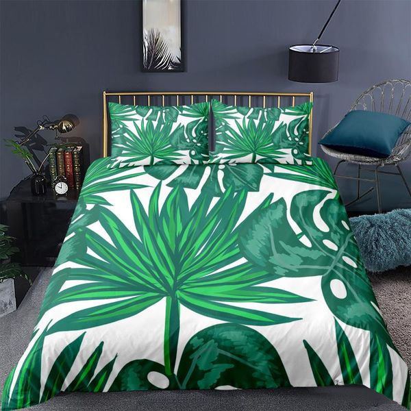 bedding sets flowers duvet cover set 3d printed green leaves quilt luxury tropical plant king pillowcases
bedding sets flowers duvet cover set 3d printed green leaves quilt luxury tropical plant king pillowcases