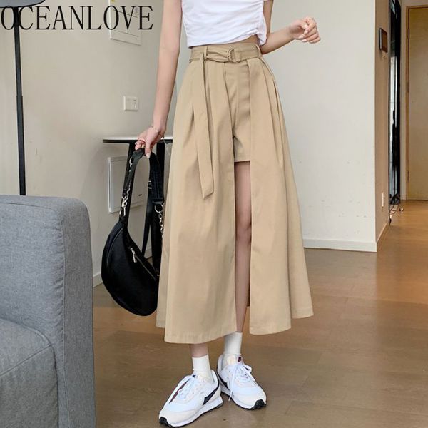 irregular mujer faldas high waist spring cargo summer woman solid vintage pleated long skirts 210415, Black
irregular mujer faldas high waist spring cargo summer woman solid vintage pleated long skirts 210415, Black