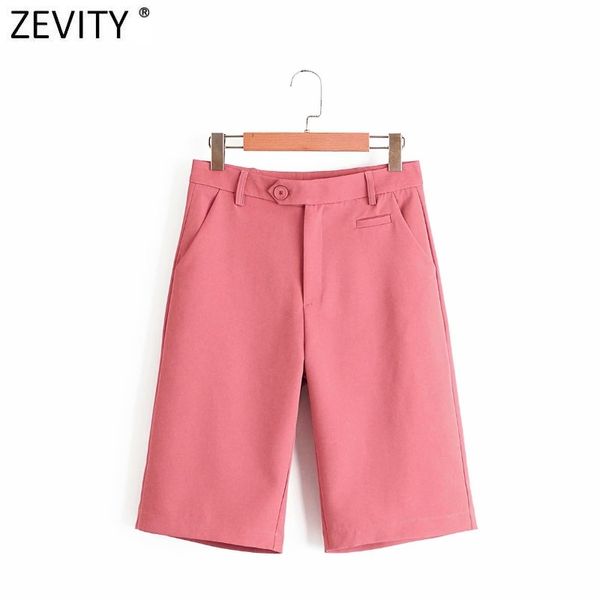 zevity women solid color kneeth length pants office ladies casual pocket straight trousers zipper chic pantalones mujer p898 210419, Black;white
zevity women solid color kneeth length pants office ladies casual pocket straight trousers zipper chic pantalones mujer p898 210419, Black;white