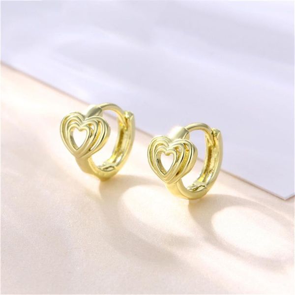 hoop & huggie han edition contracted hollow heart-shaped earrings femininity punk style geometry stud, Golden;silver
hoop & huggie han edition contracted hollow heart-shaped earrings femininity punk style geometry stud, Golden;silver