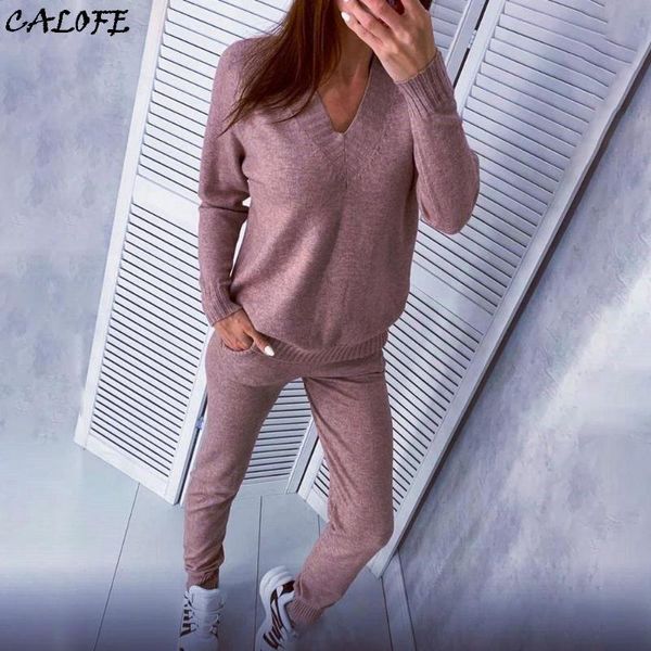 running sets 2021 women sweater suits autumn winter thick soft v neck knitted pullovers +long pant casual female outfit tracksuits, Black;blue
running sets 2021 women sweater suits autumn winter thick soft v neck knitted pullovers +long pant casual female outfit tracksuits, Black;blue