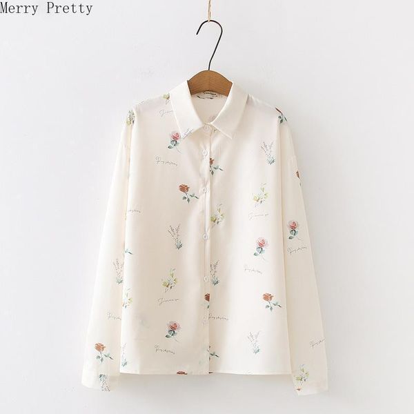 women's blouses & shirts floral print chiffon sweet style long sleeve turndown collar spring women and shirt elegant blusas mujer 2021, White
women's blouses & shirts floral print chiffon sweet style long sleeve turndown collar spring women and shirt elegant blusas mujer 2021, White