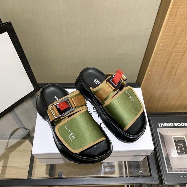 sandals women's shoes color matching platform and slippers women summer fashion mid-heel beach, Black
sandals women's shoes color matching platform and slippers women summer fashion mid-heel beach, Black