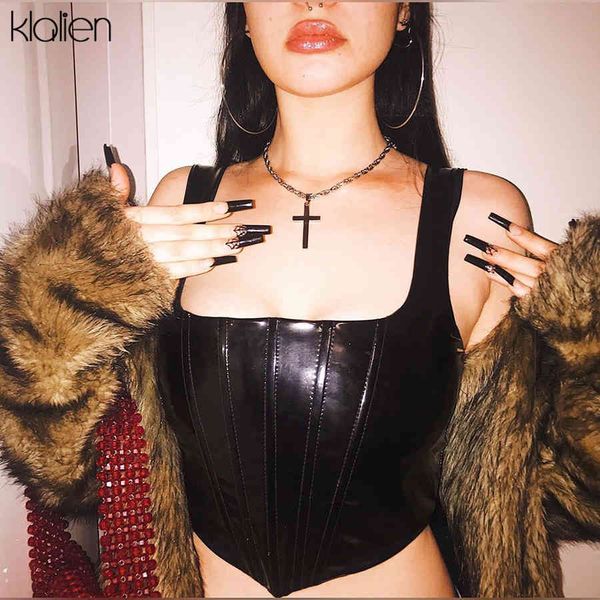tanks casual black pu leather slim zipper vest women 2021 new simple fashion street club skinny solid basic wild tank top, White
tanks casual black pu leather slim zipper vest women 2021 new simple fashion street club skinny solid basic wild tank top, White