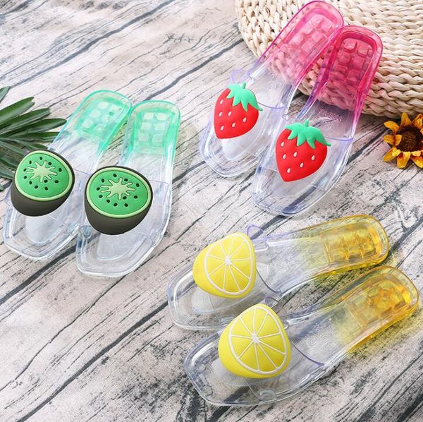 2021 fashion crystal square toe transparent fruit slippers outer wear women's plastic sandals, Black
2021 fashion crystal square toe transparent fruit slippers outer wear women's plastic sandals, Black