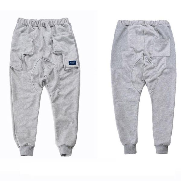 2021 fashion low crotch pants elastic waist hip hop streetwear joggers track pantalon homme squirrel men's, Black
2021 fashion low crotch pants elastic waist hip hop streetwear joggers track pantalon homme squirrel men's, Black