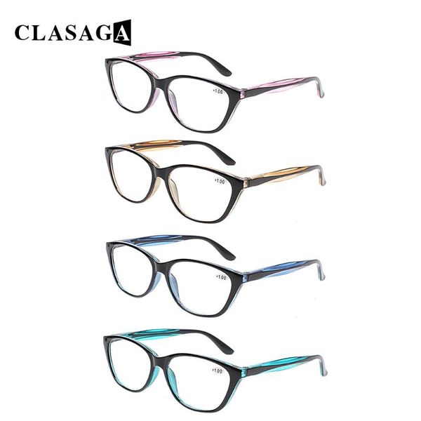 sunglasses 4 pack cat eye reading glasses spring hinges color mirror legs men and women hd readers, White;black
sunglasses 4 pack cat eye reading glasses spring hinges color mirror legs men and women hd readers, White;black