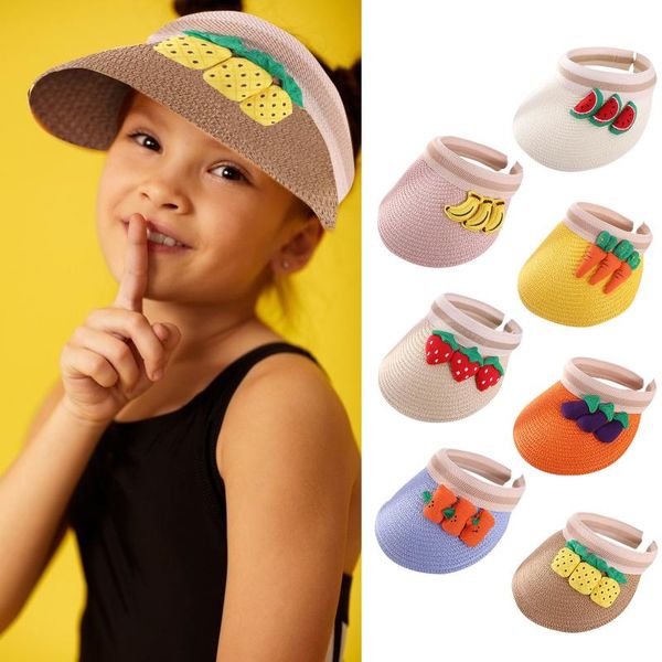 caps & hats summer children kids baby boys girls cartoon fruit visors sun hat straw accessories sunscreen protect, Yellow
caps & hats summer children kids baby boys girls cartoon fruit visors sun hat straw accessories sunscreen protect, Yellow