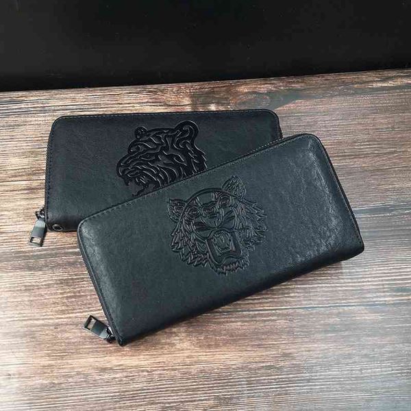 wallet tiger head domineering fashion embossed long hand bag personality social spirit lad tide brand soft leather man, Red;black
wallet tiger head domineering fashion embossed long hand bag personality social spirit lad tide brand soft leather man, Red;black
