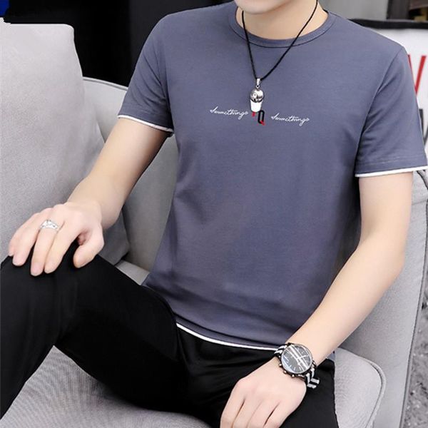 men's t-shirts summer cotton shirt short-sleeved t-shirt round neck half-sleeved clothes youth tide t wholesale, White;black
men's t-shirts summer cotton shirt short-sleeved t-shirt round neck half-sleeved clothes youth tide t wholesale, White;black