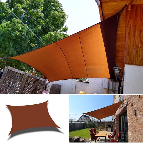 shade 300d brown waterproof oxford square rectangle sun sail garden yard canopy camping awning terrace swimming
shade 300d brown waterproof oxford square rectangle sun sail garden yard canopy camping awning terrace swimming