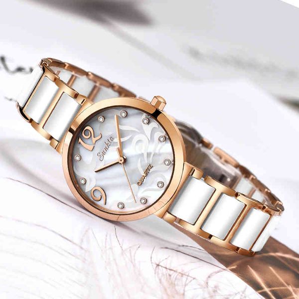 sunkta ladies quartz ceramic bracelet female clock women watch luxury brand fashion women's watches girl gift 210517, Slivery;brown
sunkta ladies quartz ceramic bracelet female clock women watch luxury brand fashion women's watches girl gift 210517, Slivery;brown