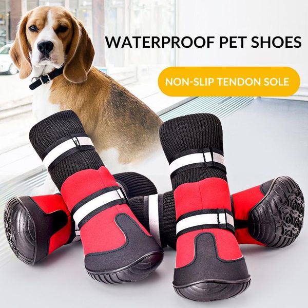 dog apparel 4pcs winter shoes golden retriever samos husky cotton boots waterproof fabric non-slip rain large pet
dog apparel 4pcs winter shoes golden retriever samos husky cotton boots waterproof fabric non-slip rain large pet