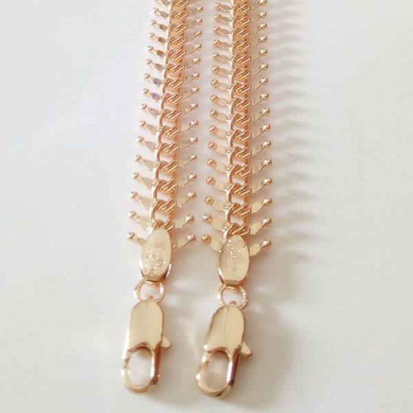 charm bracelets 2021 trendy 585 gold color bracelet fashion jewelry accessories russian centipede shape women, Golden;silver
charm bracelets 2021 trendy 585 gold color bracelet fashion jewelry accessories russian centipede shape women, Golden;silver