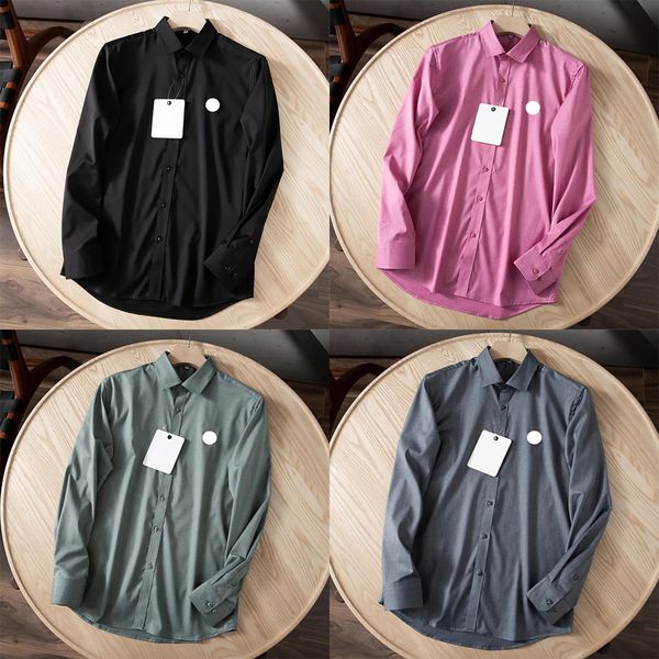 21ss maya men's dress shirts luxury mens slim silk shirt long sleeve casual formal business clothing solid color brand tshirt 001, White;black
21ss maya men's dress shirts luxury mens slim silk shirt long sleeve casual formal business clothing solid color brand tshirt 001, White;black