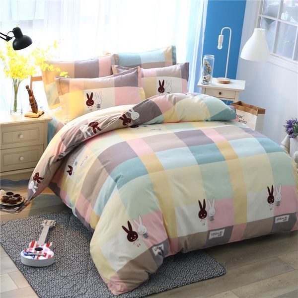 bedding sets set double-sided home textile for bedroom thicken lattice duvet cover quilt pillow case bed sheet oceania
bedding sets set double-sided home textile for bedroom thicken lattice duvet cover quilt pillow case bed sheet oceania