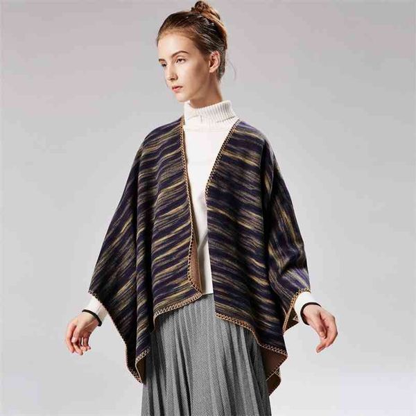 women's autumn and winter cross-border imitation cashmere gradient transition color shawl computer knitted 210427, White;black
women's autumn and winter cross-border imitation cashmere gradient transition color shawl computer knitted 210427, White;black
