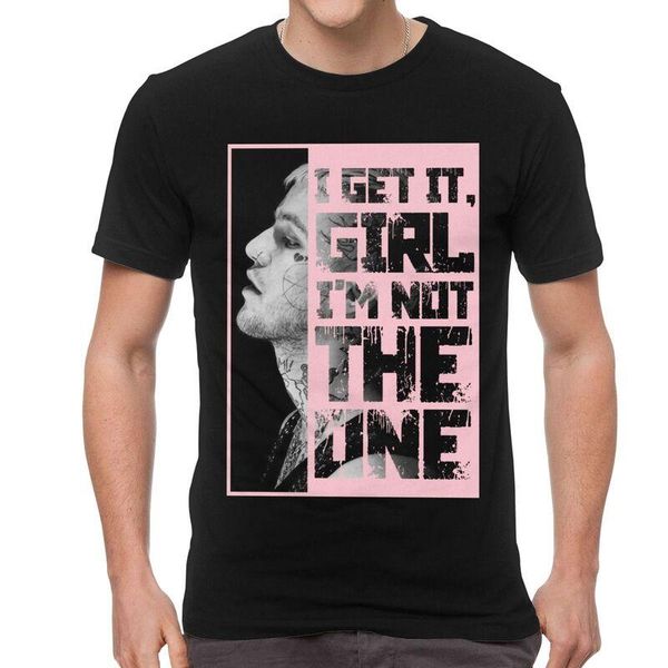 men's t-shirts mens lil peep hip hop rapper t shirt short-sleeve cotton tshirt stylish t-shirt i get it girl i'm not the one tee, White;black
men's t-shirts mens lil peep hip hop rapper t shirt short-sleeve cotton tshirt stylish t-shirt i get it girl i'm not the one tee, White;black