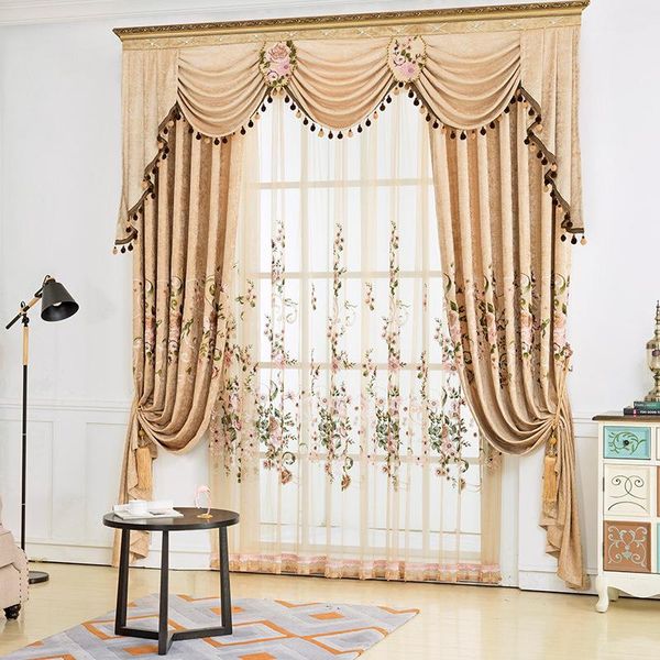 curtain & drapes luxury european embroidered curtains for bedroom chenille window high-grade custom embroidery sheer customize cloth
curtain & drapes luxury european embroidered curtains for bedroom chenille window high-grade custom embroidery sheer customize cloth
