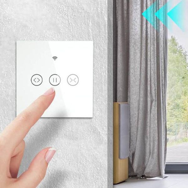 smart home control life wifi curtain switch touch for electric motorized roller shutter blinds eu/us google home, alexa
smart home control life wifi curtain switch touch for electric motorized roller shutter blinds eu/us google home, alexa