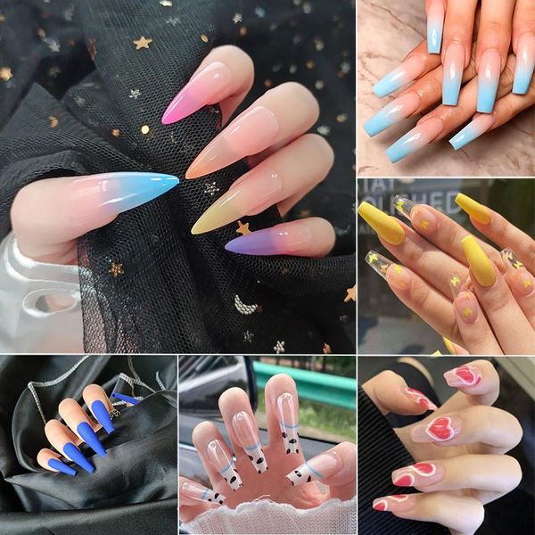 false nails 24pcs/box full cover fake press on yellow coffin tips with glue ballerina acrylic long tools accessories, Red;gold
false nails 24pcs/box full cover fake press on yellow coffin tips with glue ballerina acrylic long tools accessories, Red;gold