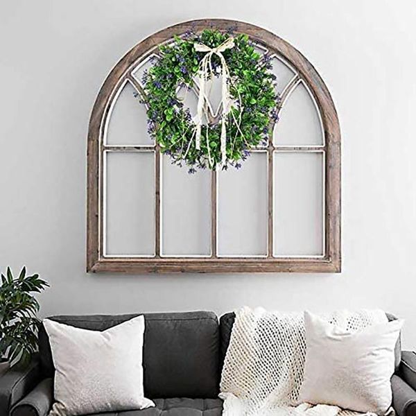 decorative flowers & wreaths 15 inch artificial green leaf wreath with purple flower, for wall festival window farmhouse
decorative flowers & wreaths 15 inch artificial green leaf wreath with purple flower, for wall festival window farmhouse