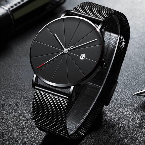 wristwatches men watches 2021 luxury fashion mens business watch ultra thin stainless steel mesh belt quartz wrist reloj hombre, Slivery;brown
wristwatches men watches 2021 luxury fashion mens business watch ultra thin stainless steel mesh belt quartz wrist reloj hombre, Slivery;brown