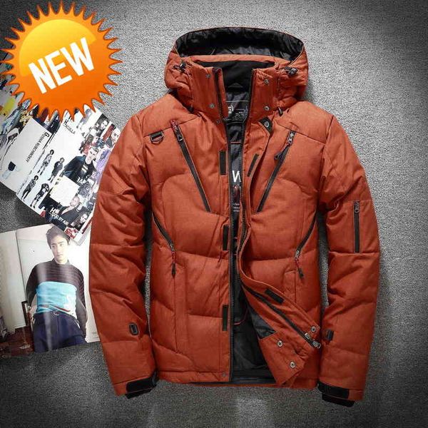 snow overcoat men windbreaker thick warm 90% white duck down jacket stand collar hooded winter clothes 2019, Black
snow overcoat men windbreaker thick warm 90% white duck down jacket stand collar hooded winter clothes 2019, Black