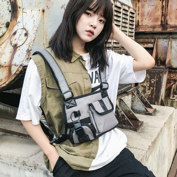 est multi-function chest rig bag adjustable nylon tactical shoulder hip hop waist packs street vest bags
est multi-function chest rig bag adjustable nylon tactical shoulder hip hop waist packs street vest bags