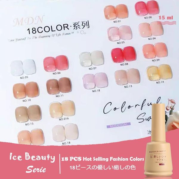 15ml jelly uv gel polish soak off transparent nail long lasting art lacquer varnish need base coat, Red;pink
15ml jelly uv gel polish soak off transparent nail long lasting art lacquer varnish need base coat, Red;pink