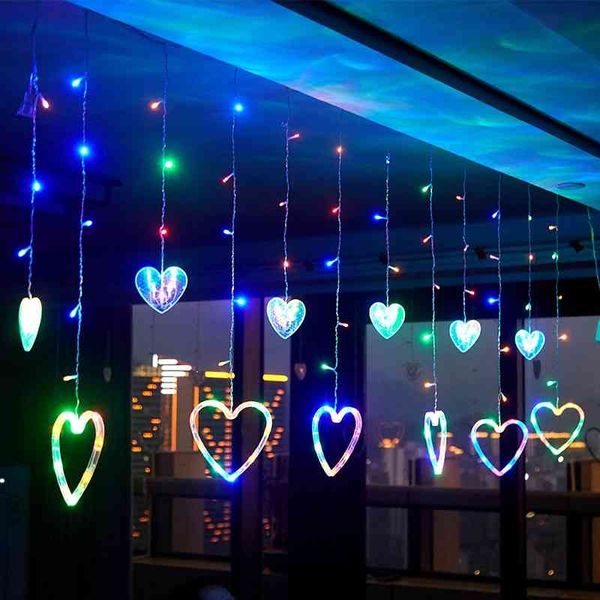 led color flashing string love curtain net red room new year's decoration girl heart star lights
led color flashing string love curtain net red room new year's decoration girl heart star lights