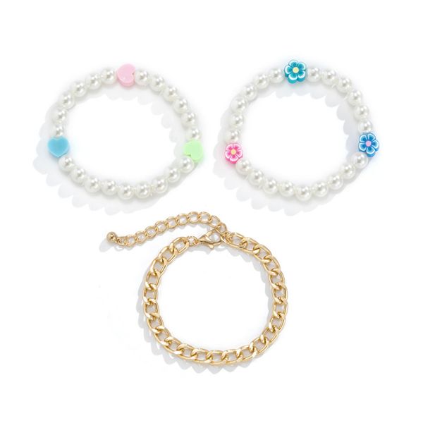 yamog imitation pearl heart flowers beaded strands bracelets women acrylic love splicing cross chains european multi layer vacation hand jew, Black
yamog imitation pearl heart flowers beaded strands bracelets women acrylic love splicing cross chains european multi layer vacation hand jew, Black
