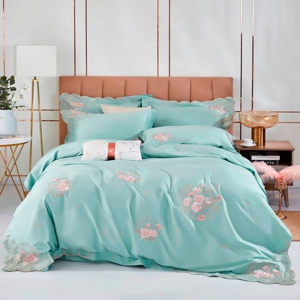 chic floral embroidery duvet cover set 100%nature cotton ultra soft bedding king bed sheet comforter pillowcase sets
chic floral embroidery duvet cover set 100%nature cotton ultra soft bedding king bed sheet comforter pillowcase sets
