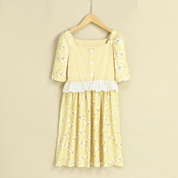 girl's dresses kids for girls big clothes flower girl lace square collar dress sweet autumn 5-10y, Red;yellow
girl's dresses kids for girls big clothes flower girl lace square collar dress sweet autumn 5-10y, Red;yellow