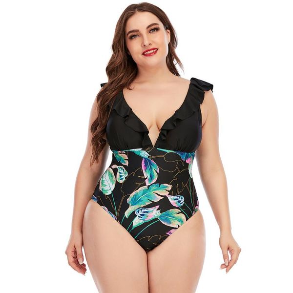 one-piece suits 2021 summer women's swimsuit plus size ruffles deep v neck high waist backless swimwear bathing suit
one-piece suits 2021 summer women's swimsuit plus size ruffles deep v neck high waist backless swimwear bathing suit