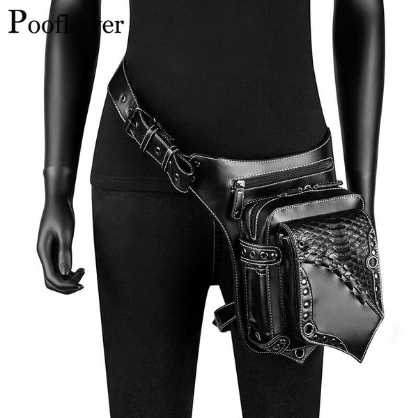pooflower outdoor tactical leg bag black pu leather punk motorcyle men waist rock fanny packs for women running pouch zh095 bags
pooflower outdoor tactical leg bag black pu leather punk motorcyle men waist rock fanny packs for women running pouch zh095 bags