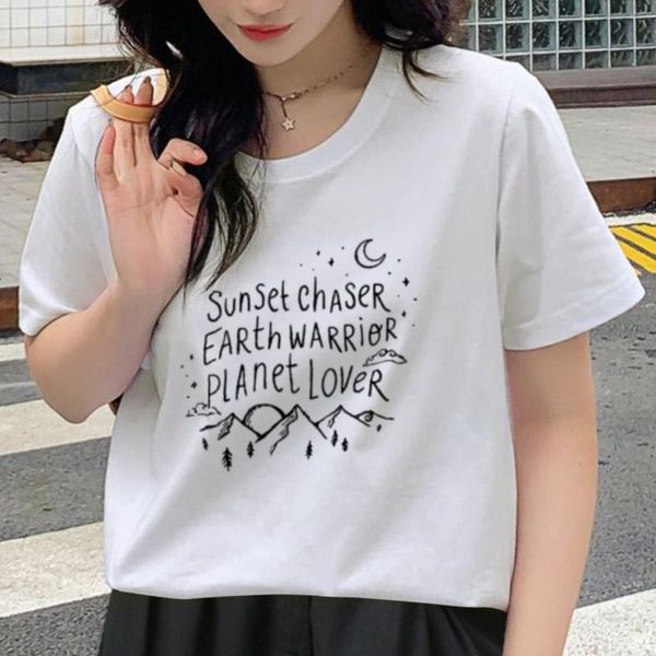 women's t-shirt woman summer t-shirts streetwear cute funny letter print clothes women short tee sleeve o-neck sunset graphic t shirts, White
women's t-shirt woman summer t-shirts streetwear cute funny letter print clothes women short tee sleeve o-neck sunset graphic t shirts, White