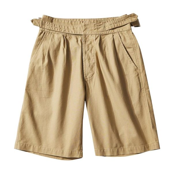 men's shorts retro solid color gurkha mens summer casual loose knee-length men, White;black
men's shorts retro solid color gurkha mens summer casual loose knee-length men, White;black