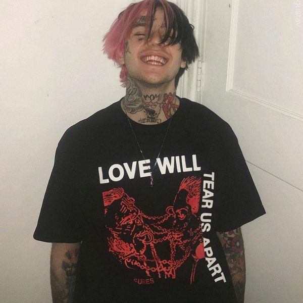 mens hip hop rap love will tear us apart letter printed trendy chic punk ulzzang harajuku streetwear goth tshirts casual men, White
mens hip hop rap love will tear us apart letter printed trendy chic punk ulzzang harajuku streetwear goth tshirts casual men, White