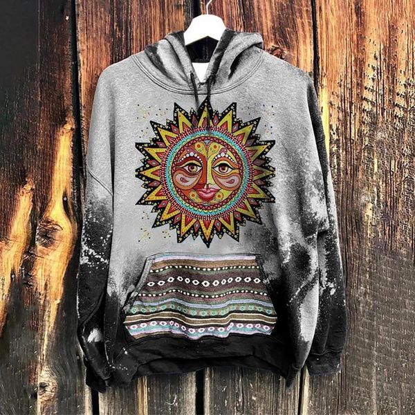 women's hoodies & sweatshirts and prient long sleeve casual pullover clothes women oversized hoodie sudaderas, Black
women's hoodies & sweatshirts and prient long sleeve casual pullover clothes women oversized hoodie sudaderas, Black