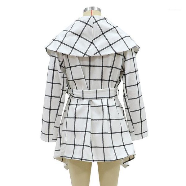 woollen coat autumn and winter women's plaid fabric europe the united states foreign trade maoni wool & blends, Black
woollen coat autumn and winter women's plaid fabric europe the united states foreign trade maoni wool & blends, Black