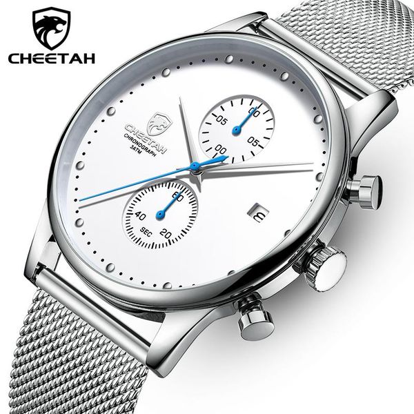 wristwatches cheetah 2021 mens watches fashion quartz watch men stainless steel chronograph clock relogio masculino, Slivery;brown
wristwatches cheetah 2021 mens watches fashion quartz watch men stainless steel chronograph clock relogio masculino, Slivery;brown