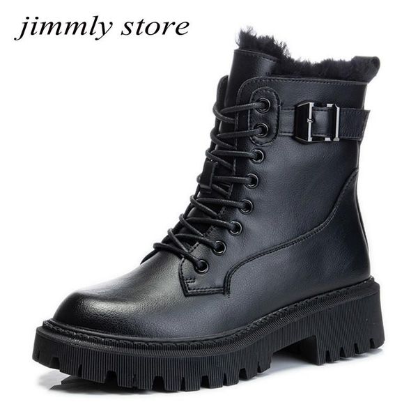 boots split leather women warm fur motorcycle punk snow female shoes autumn thick heel ankle, Black
boots split leather women warm fur motorcycle punk snow female shoes autumn thick heel ankle, Black