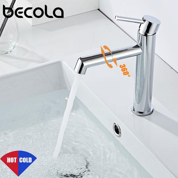 bathroom sink faucets becola 360 degree rote basin faucet black and white single handle cold water mixer brass taps for bath
bathroom sink faucets becola 360 degree rote basin faucet black and white single handle cold water mixer brass taps for bath
