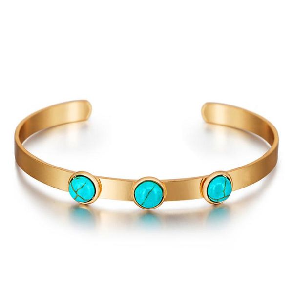 vintage women's bracelets bangles charm gold color classic cuff natural stone simple trendy jewelry 2021 bangle, Black
vintage women's bracelets bangles charm gold color classic cuff natural stone simple trendy jewelry 2021 bangle, Black