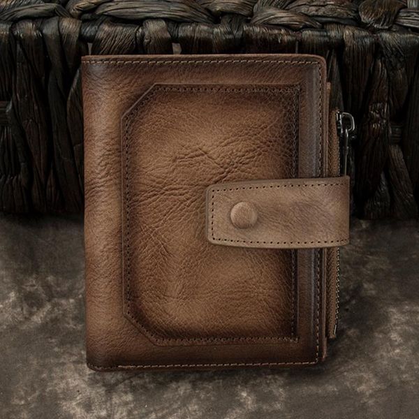 wallets men genuine leather bifold wallet multi-layer cash card holder retro money bag coin pocket male zipper short purse, Red;black
wallets men genuine leather bifold wallet multi-layer cash card holder retro money bag coin pocket male zipper short purse, Red;black