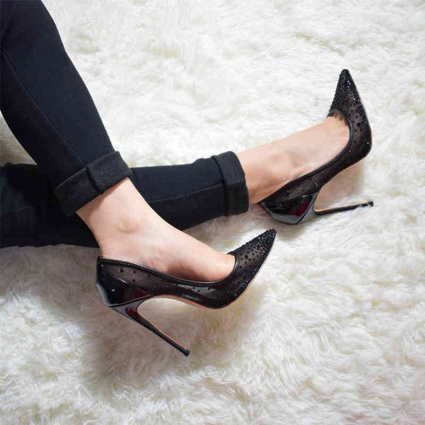 designer casual lady fashion women pumps black mesh crystal point toe stiletto high heels shoes brand stripper 12cm 10cm
designer casual lady fashion women pumps black mesh crystal point toe stiletto high heels shoes brand stripper 12cm 10cm
