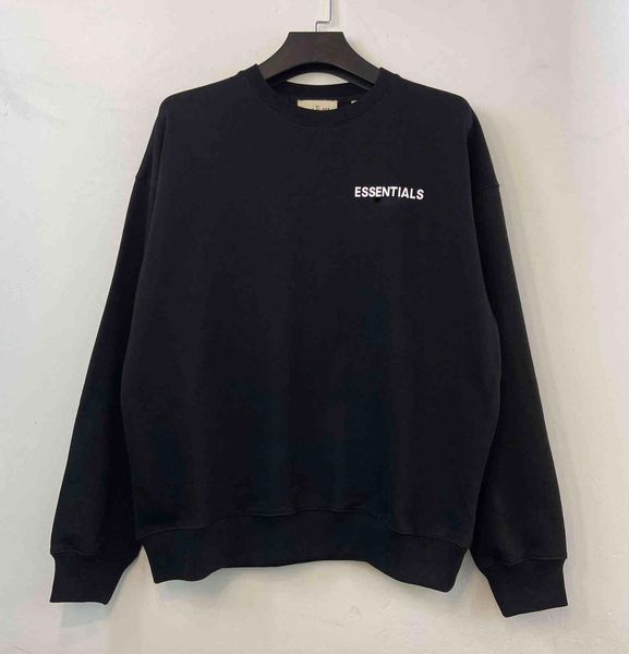 2021fw essentials print solid color pullover oversized high street fog crewneck men women couple cotton sweatshirt, Black
2021fw essentials print solid color pullover oversized high street fog crewneck men women couple cotton sweatshirt, Black